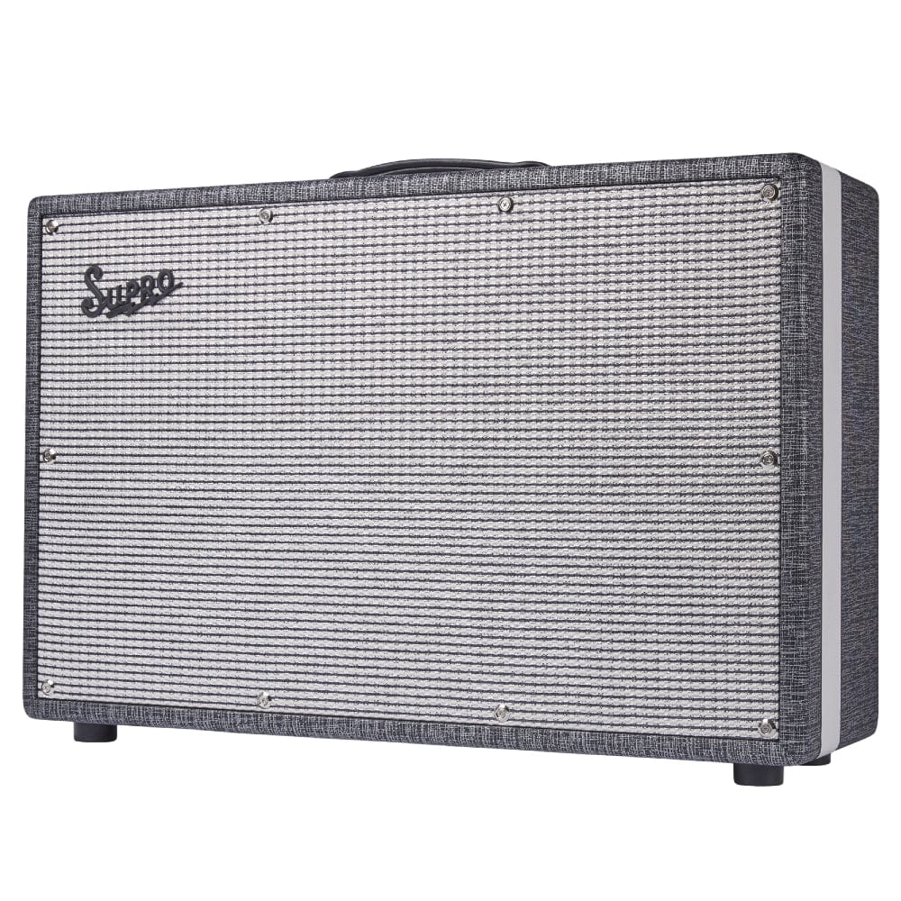 Supro Black Magick Cab 2X12 Electric Guitar Cabinet - Image 3