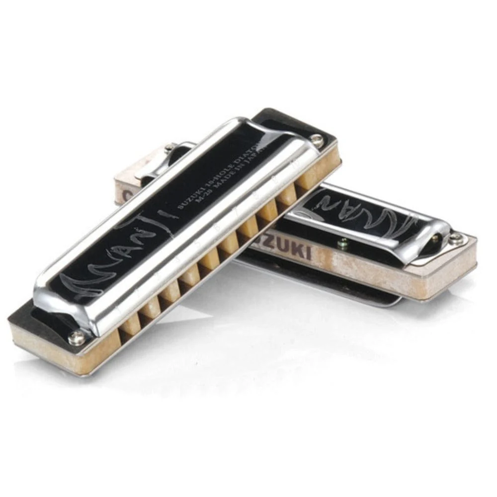 Suzuki M-20 Manji 10 Holes Diatonic Harmonica - Image 2