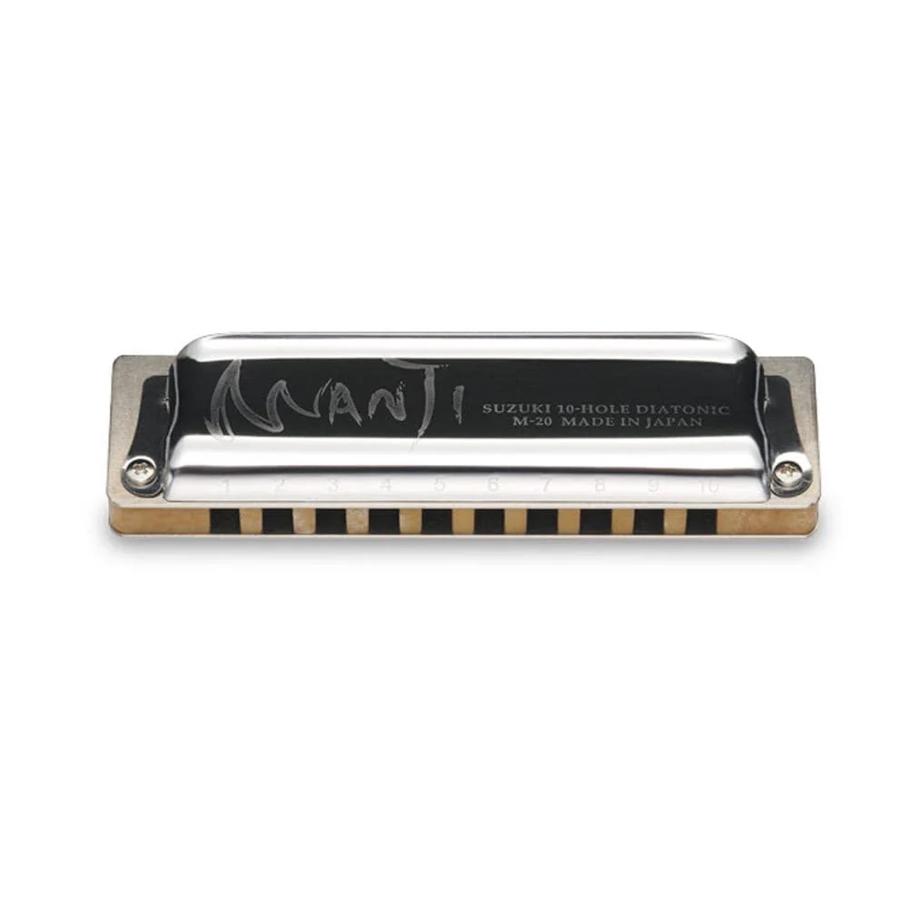 Suzuki Manji Series M20 10 Hole 20 Notes Diatonic Harmonica - Image 6