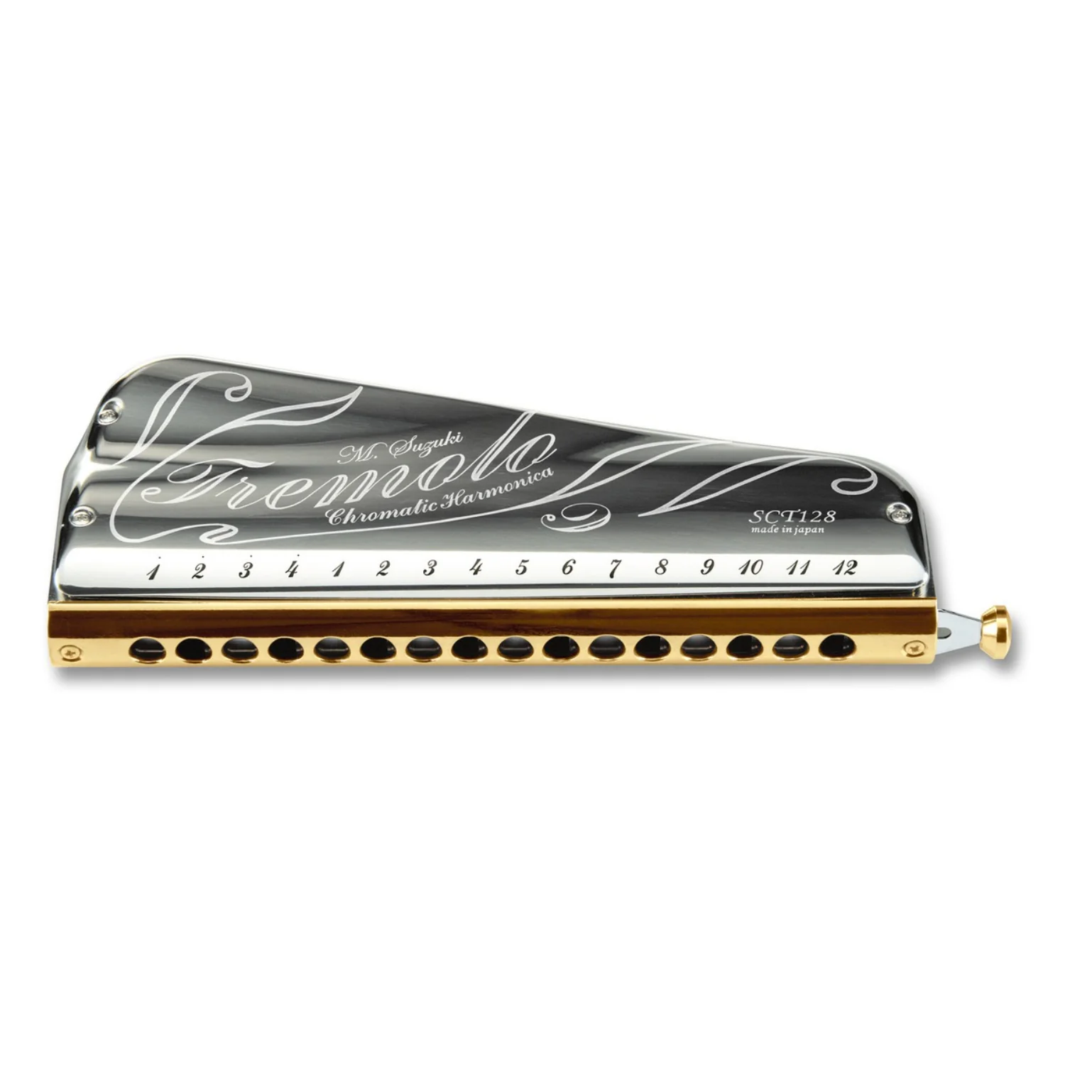 Suzuki SCT-128 Tremolo Chromatic 16 Hole Harmonica