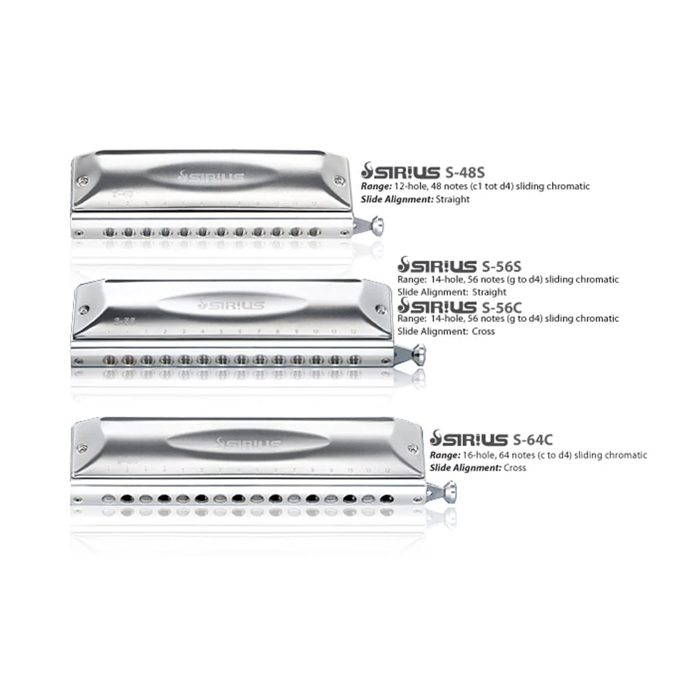 Suzuki Sirius Series Chromatic Harmonica - Image 5