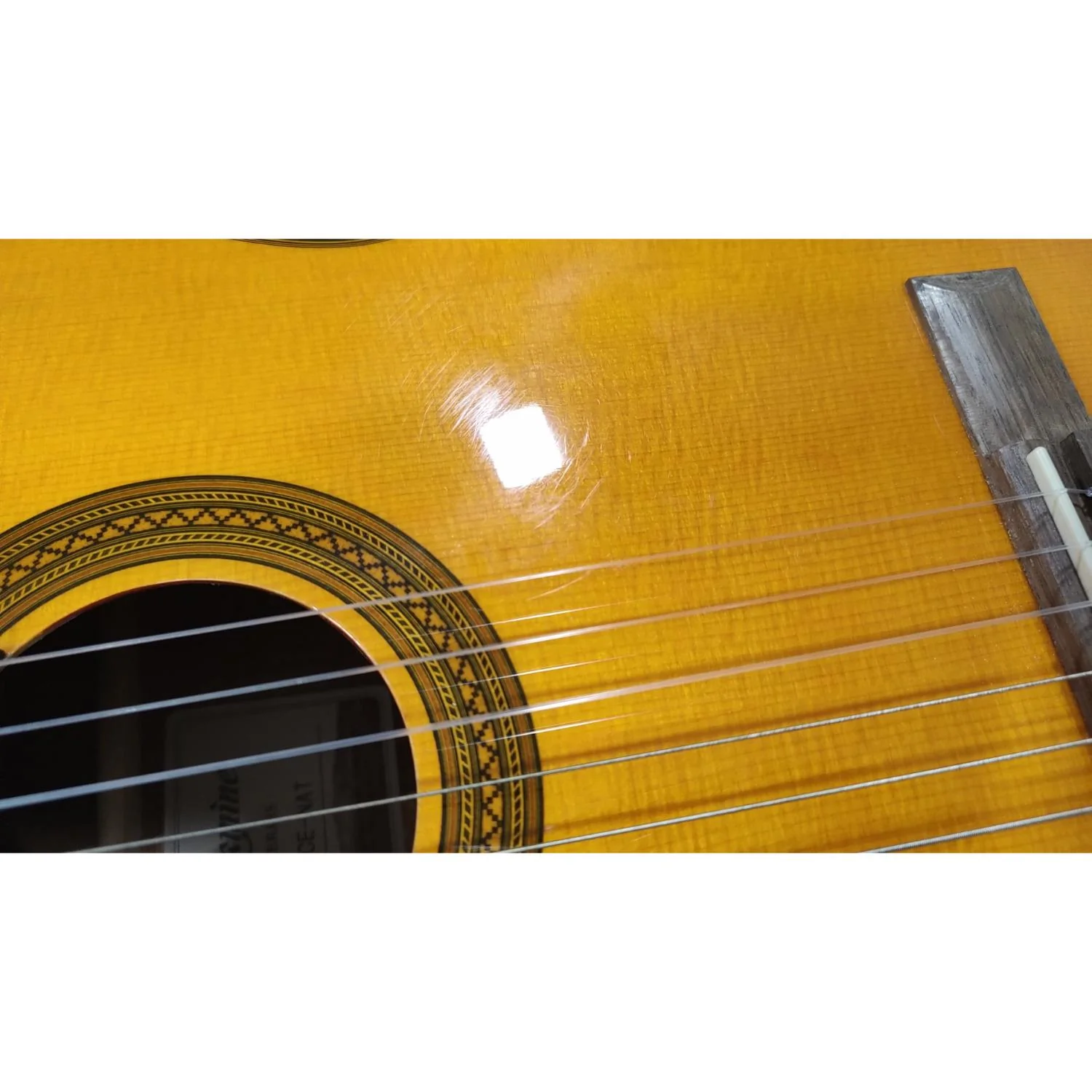 Takamine GC1CE Cutaway Nylon String Electro Acoustic Guitar - Natural - Open Box - Image 4