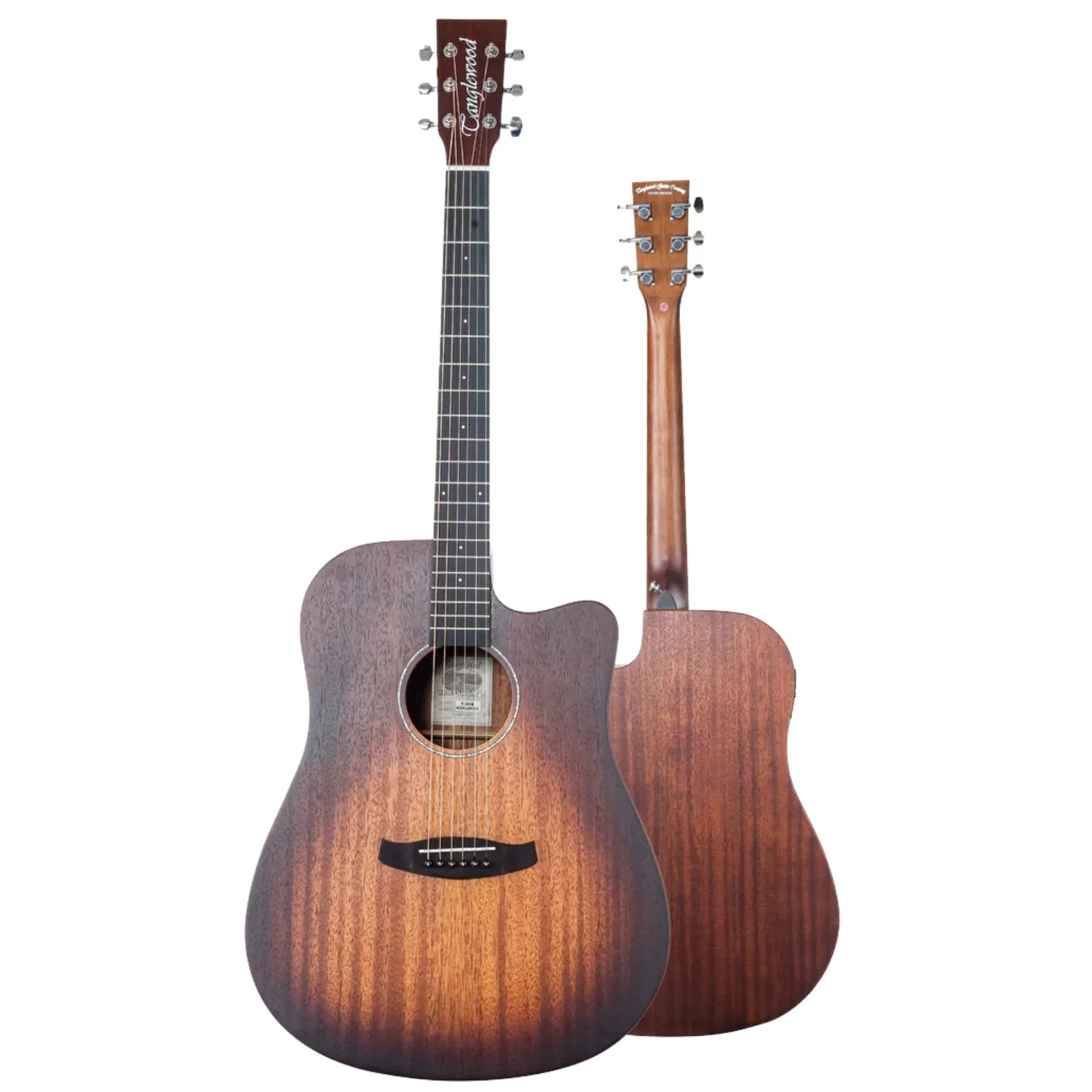 Tanglewood TC5CE Crossroads Dreadnought Cutaway Electro Acoustic Guitar - Image 10