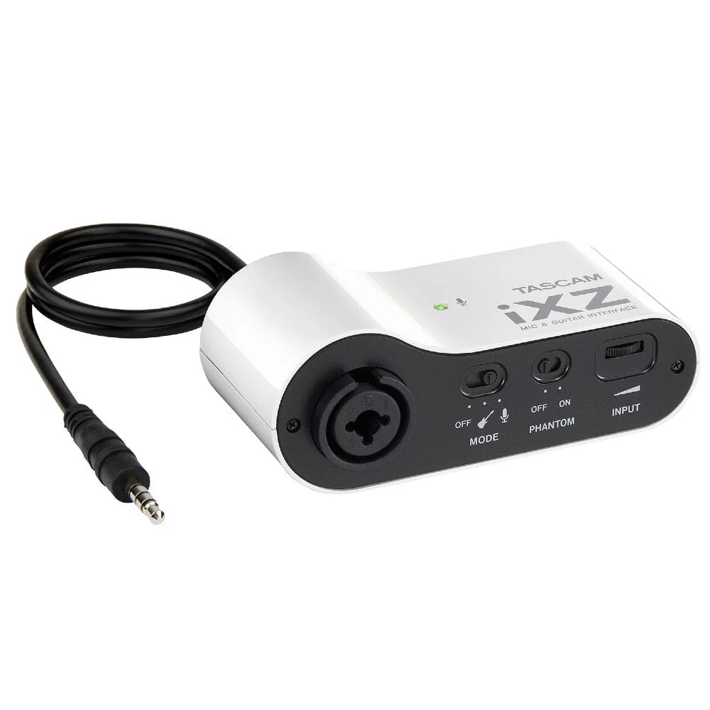 Tascam iXZ Mic & Instrument Interface for iPad / iPhone / iPod touch - Image 3