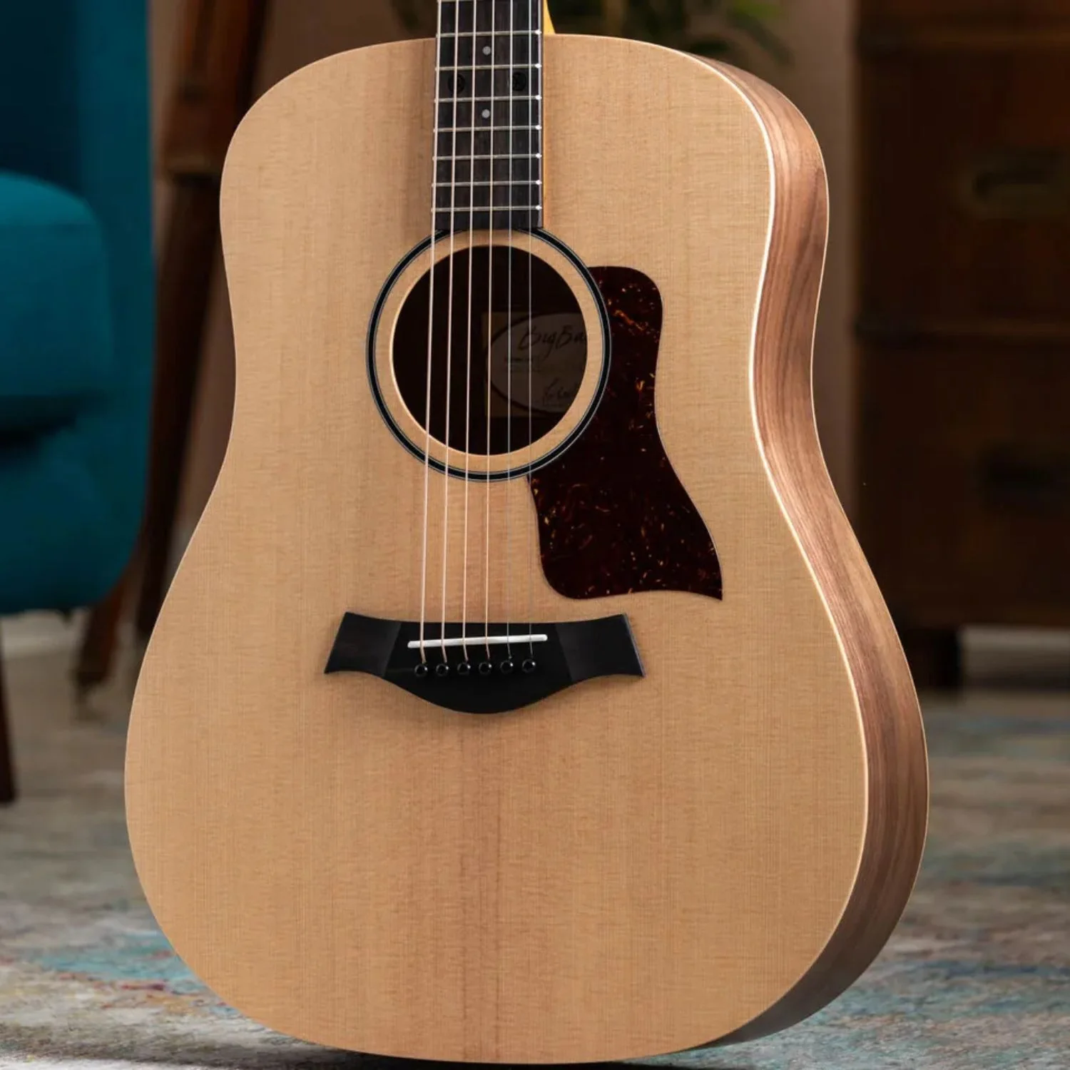 Taylor BBT Big Baby Taylor Walnut 6 String Acoustic Guitar with Gigbag - Image 11