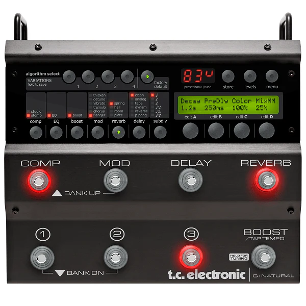 T.C. Electronic G-Natural Acoustic Guitar Multi FX Processor