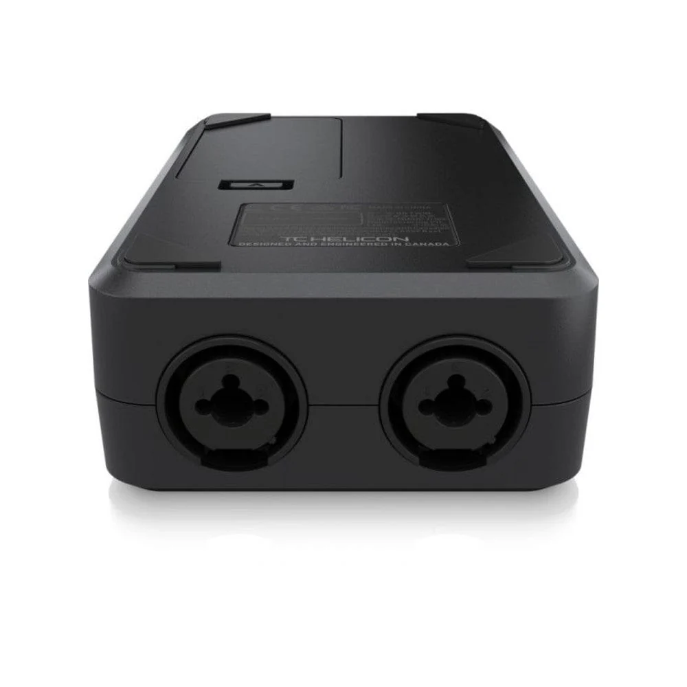 TC Helicon GO TWIN High Definition 2-Channel Audio MIDI Interface For Mobile Devices - Image 3