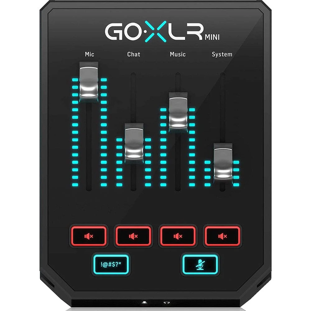 TC Helicon GO XLR MINI Mixer & USB Audio Interface