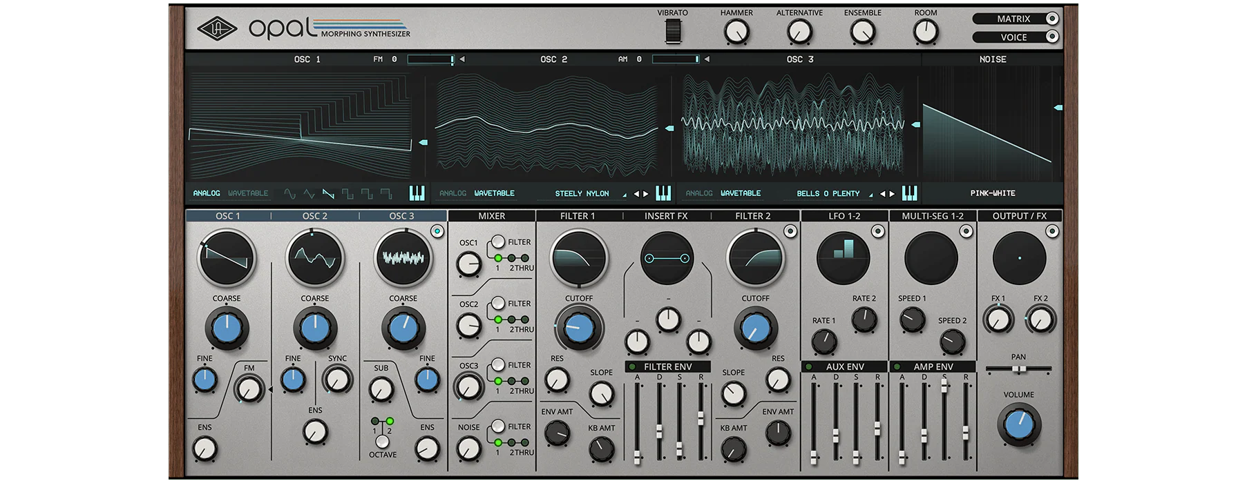 UAD Opal Morphing Synthesizer: Morphing Synthesizer – Professional Audio Software & Plugin - Image 2