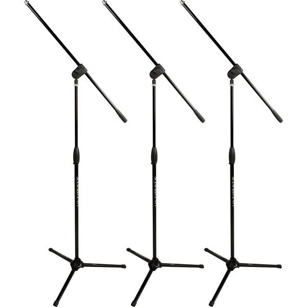 Ultimate Support MC-40B PRO 3-PACK Microphone Stand