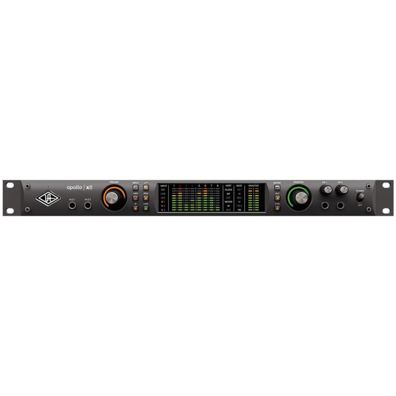 Universal Audio Apollo X8 Thunderbolt 3 Audio Interface with UAD Plug-Ins