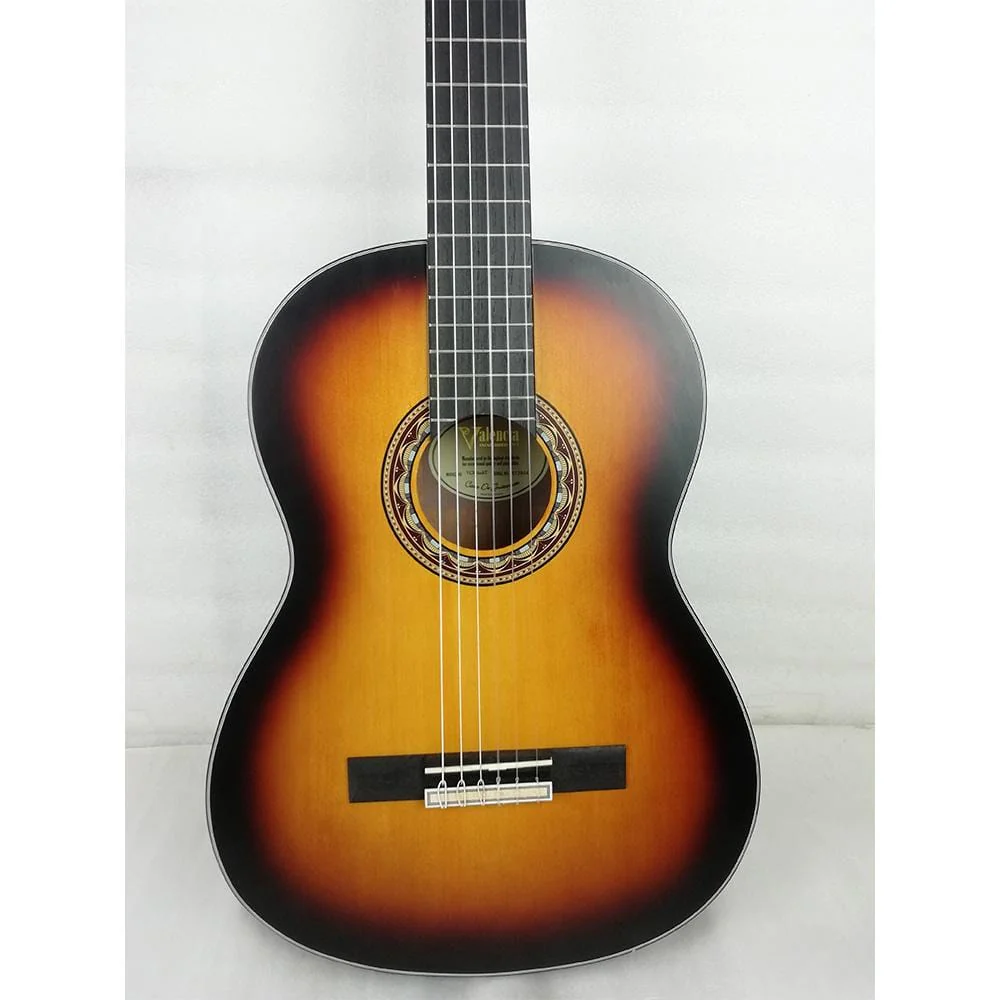 Valencia VC304ASBT-SB Classical Guitar Satin Finish- Antique Sunburst - Open Box B Stock - Image 3