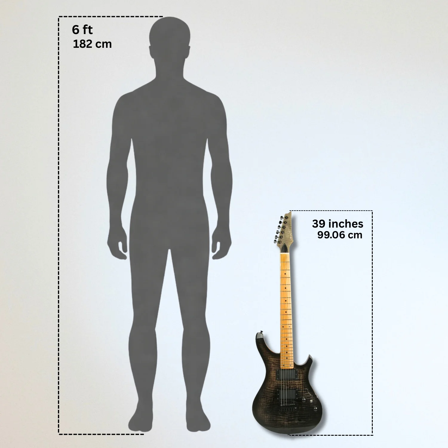 Vault Artisan RG Premium Electric Guitar with Dual Alnico V Humbuckers and Roasted Maple Neck - Image 52