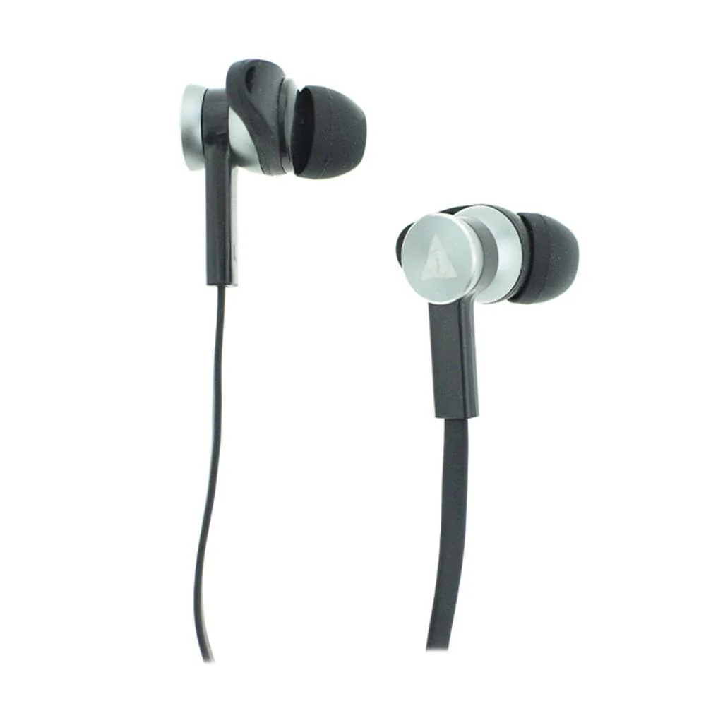 Vault Buds Earphones with In-line Mic & 3D Stereo Sound for iPhone & Android Phones
