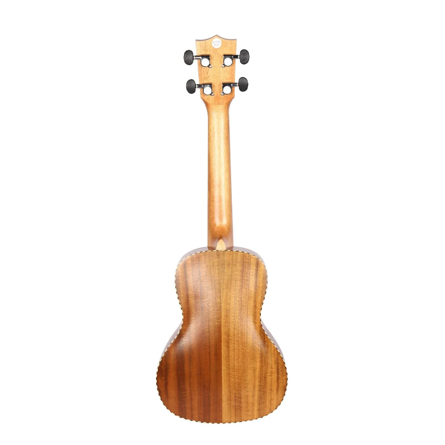 Vault UK-190 Rosetta Koa Concert Ukulele With Hardshell Case, Polishing Cloth And Tuner - Image 4