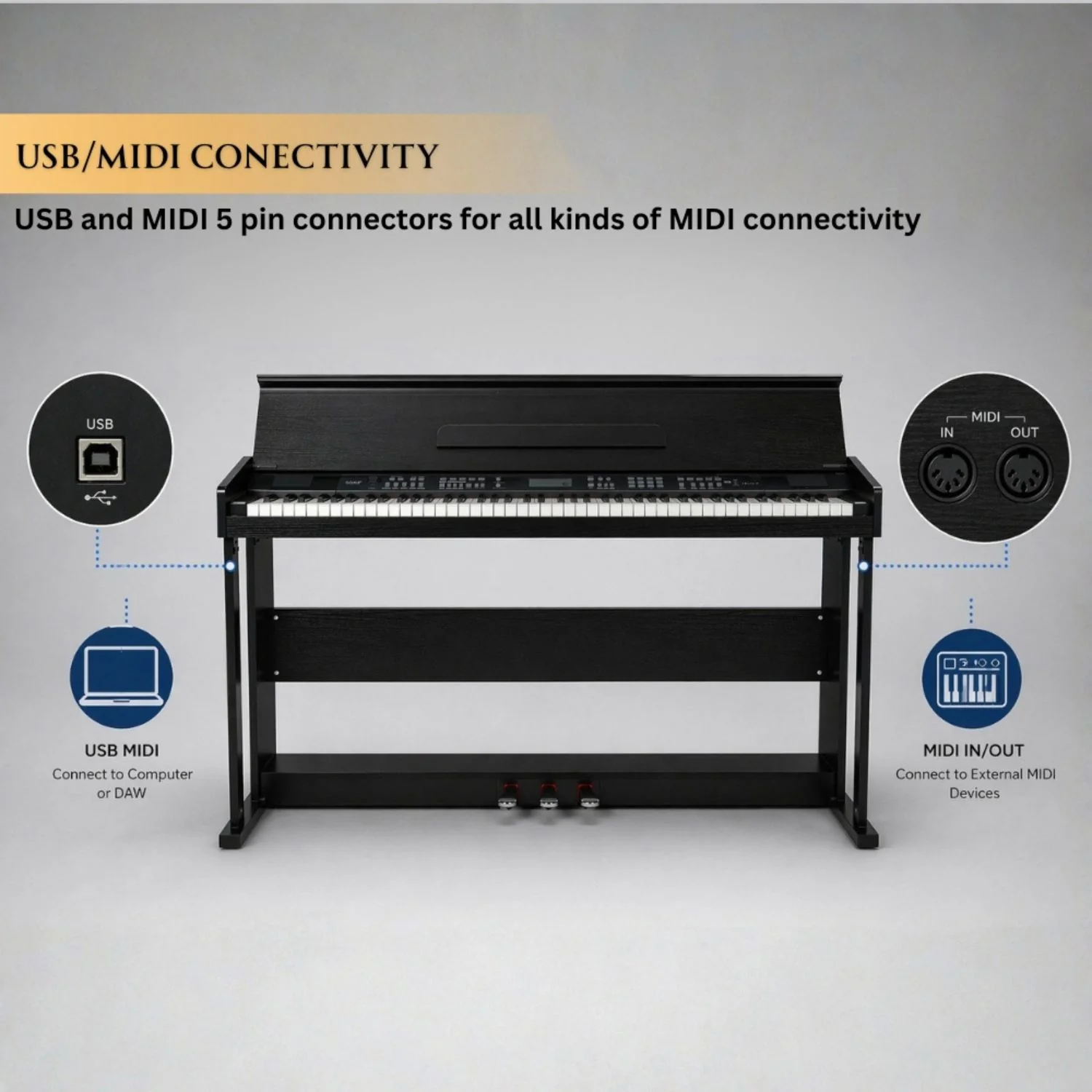 Vault Caesar MK2 88 Key Digital Piano - Image 34