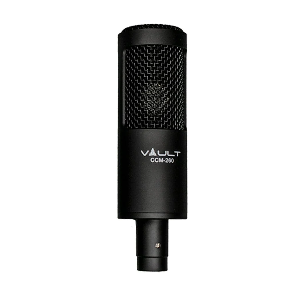 Vault CCM-260 Condenser Cardioid Microphone with Shockmount and XLR cable - Image 2