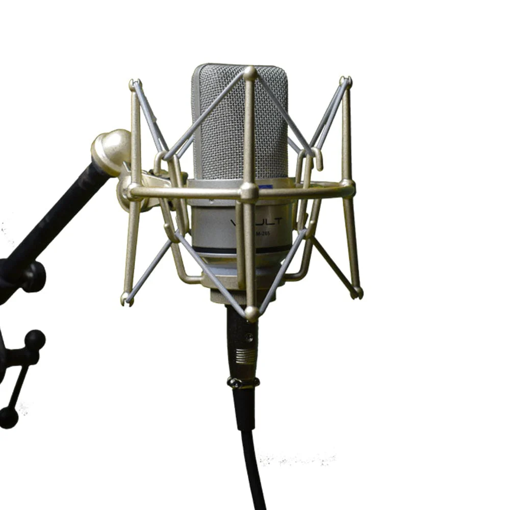 Vault CCM-265 Condenser Cardioid Microphone with Shockmount and XLR cable - Image 6