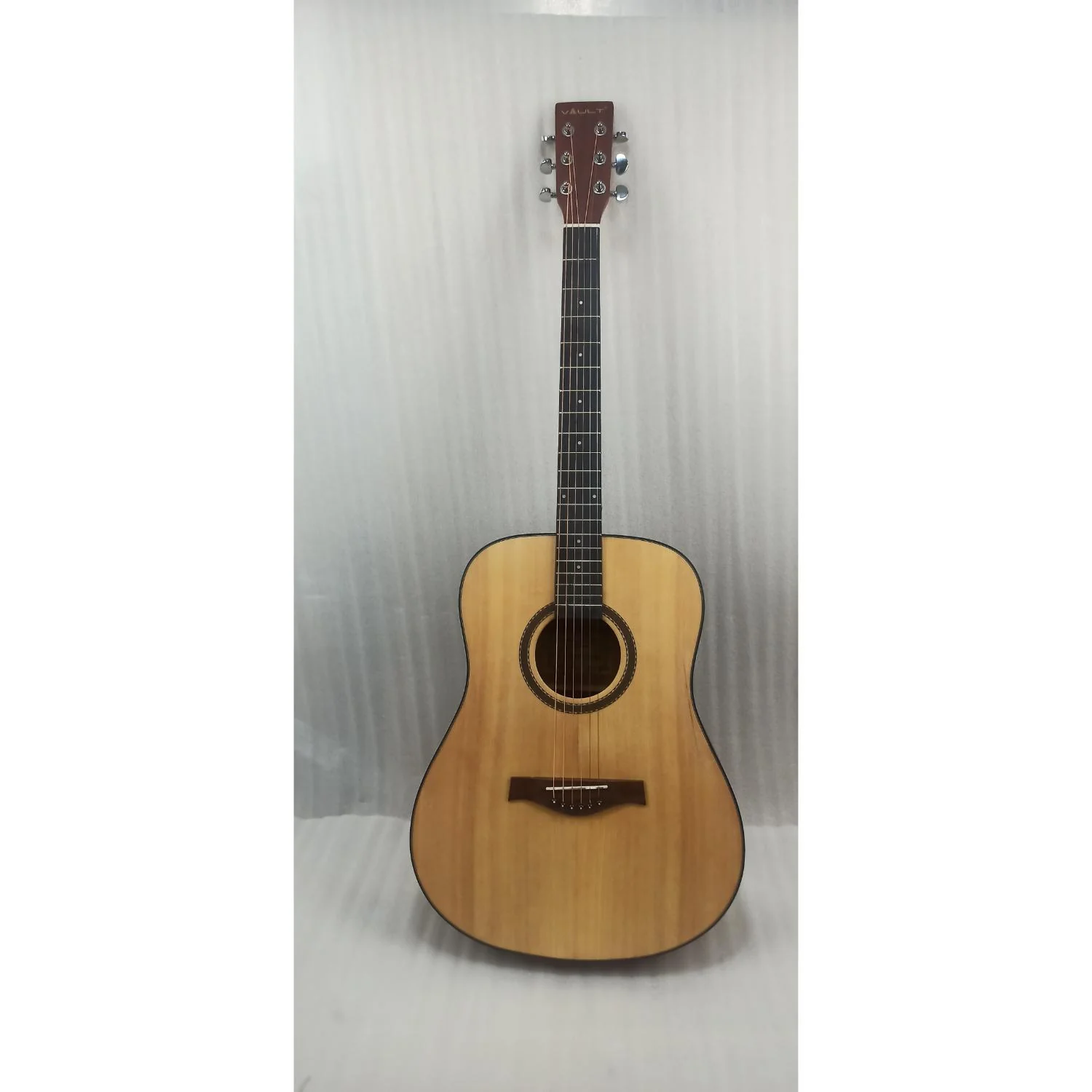 Vault DA40 41 Inch Premium Solid Spruce-Top Dreadnought Acoustic Guitar - Open Box B Stock - Image 5
