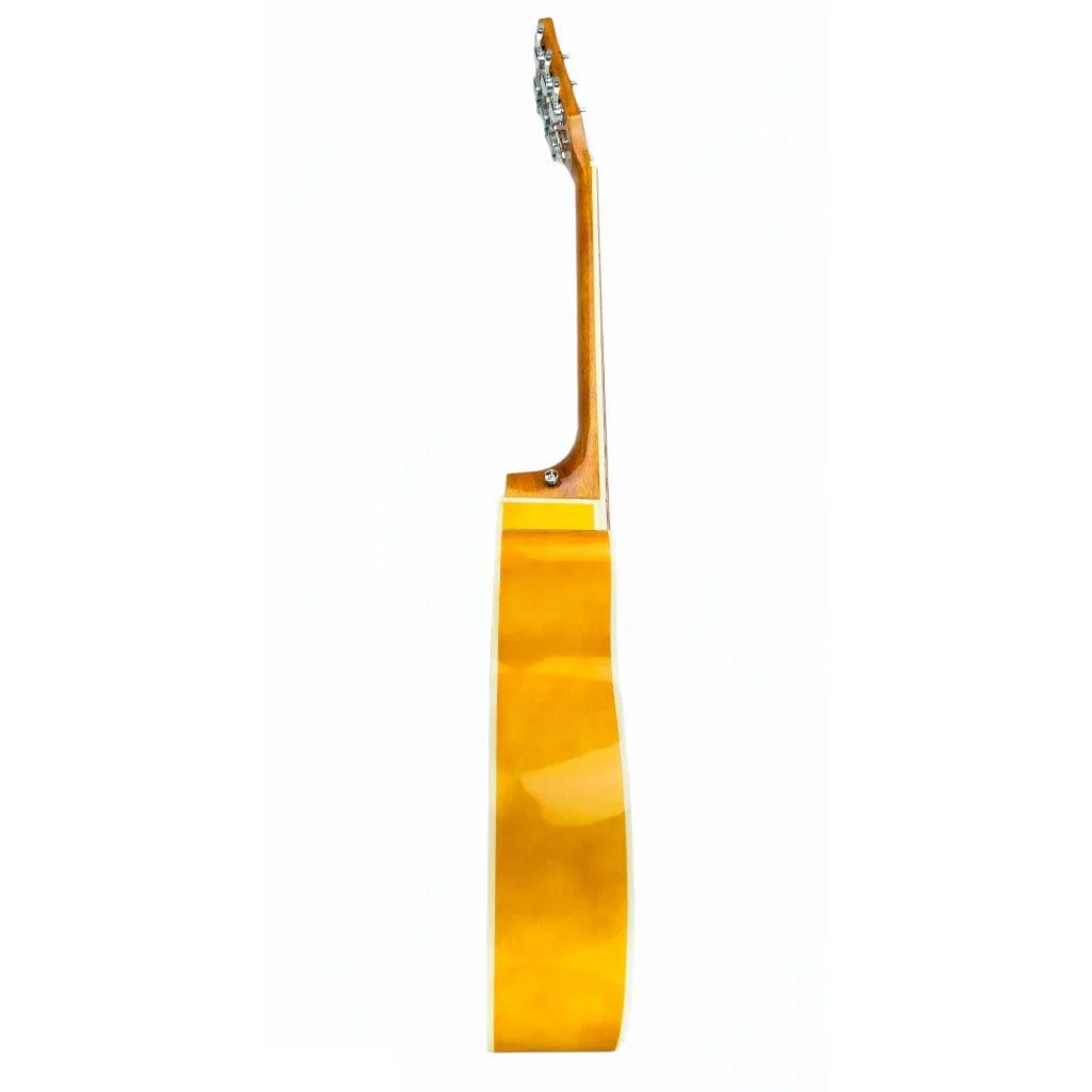 Vault EA20 Guitar Kit with Learn to Play Ebook, Bag, Strings, Straps, Picks, String winder & Polishing Cloth - 40 inch Cutaway Acoustic Guitar - Image 39