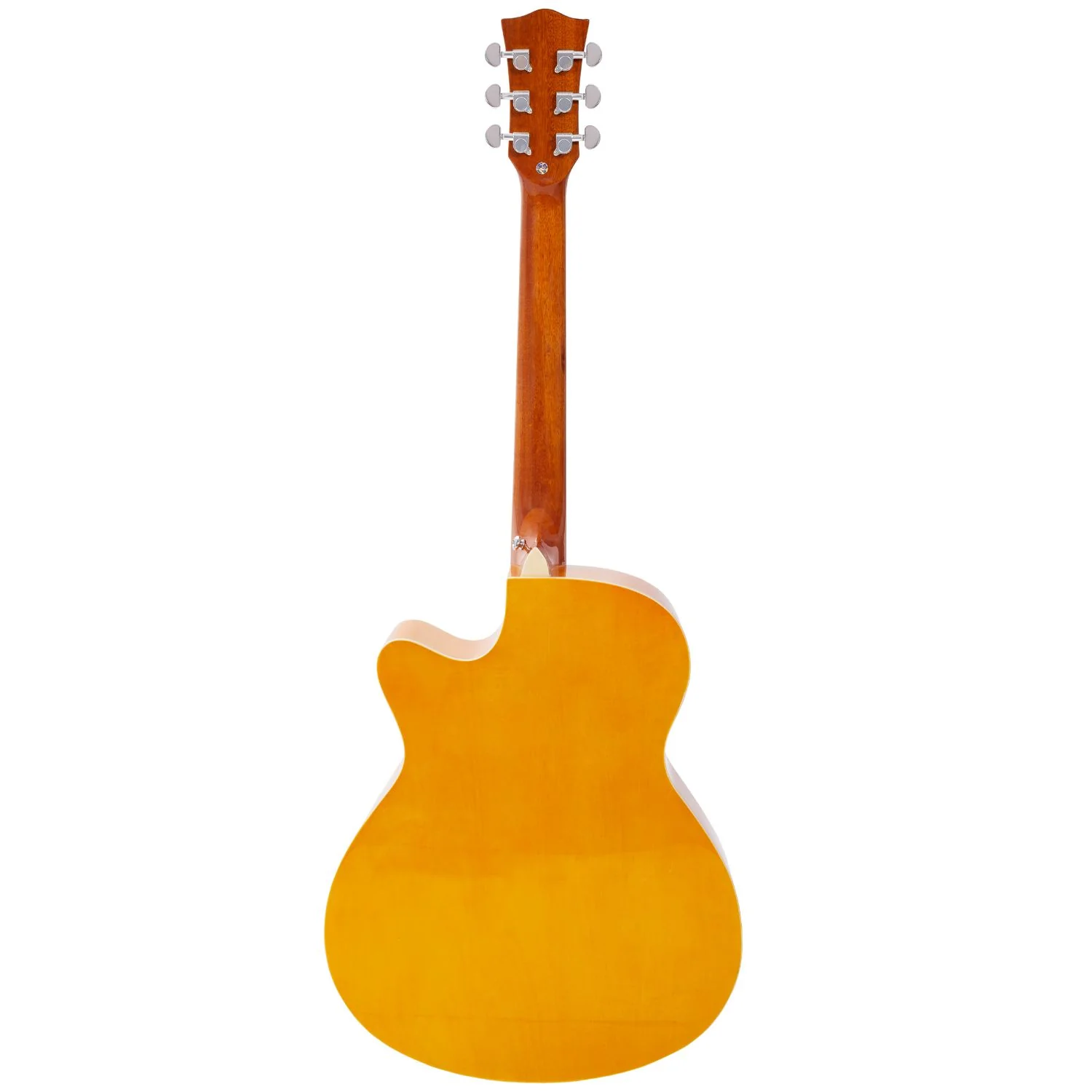 Vault EA20 Guitar Kit with Learn to Play Ebook, Bag, Strings, Straps, Picks, String winder & Polishing Cloth - 40 inch Cutaway Acoustic Guitar - Image 9