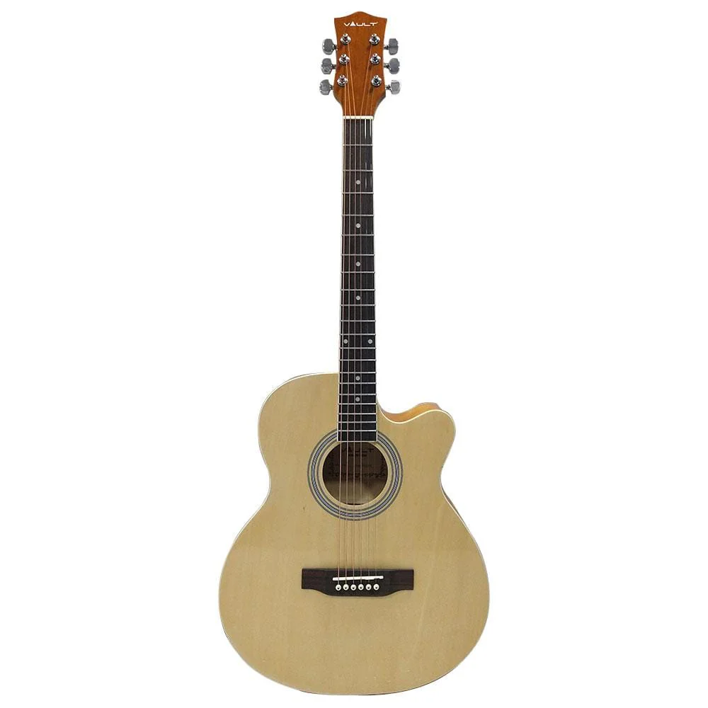 Vault EA-20 Learn to Play Kit 40 inch Cutaway Acoustic Guitar - Open Box