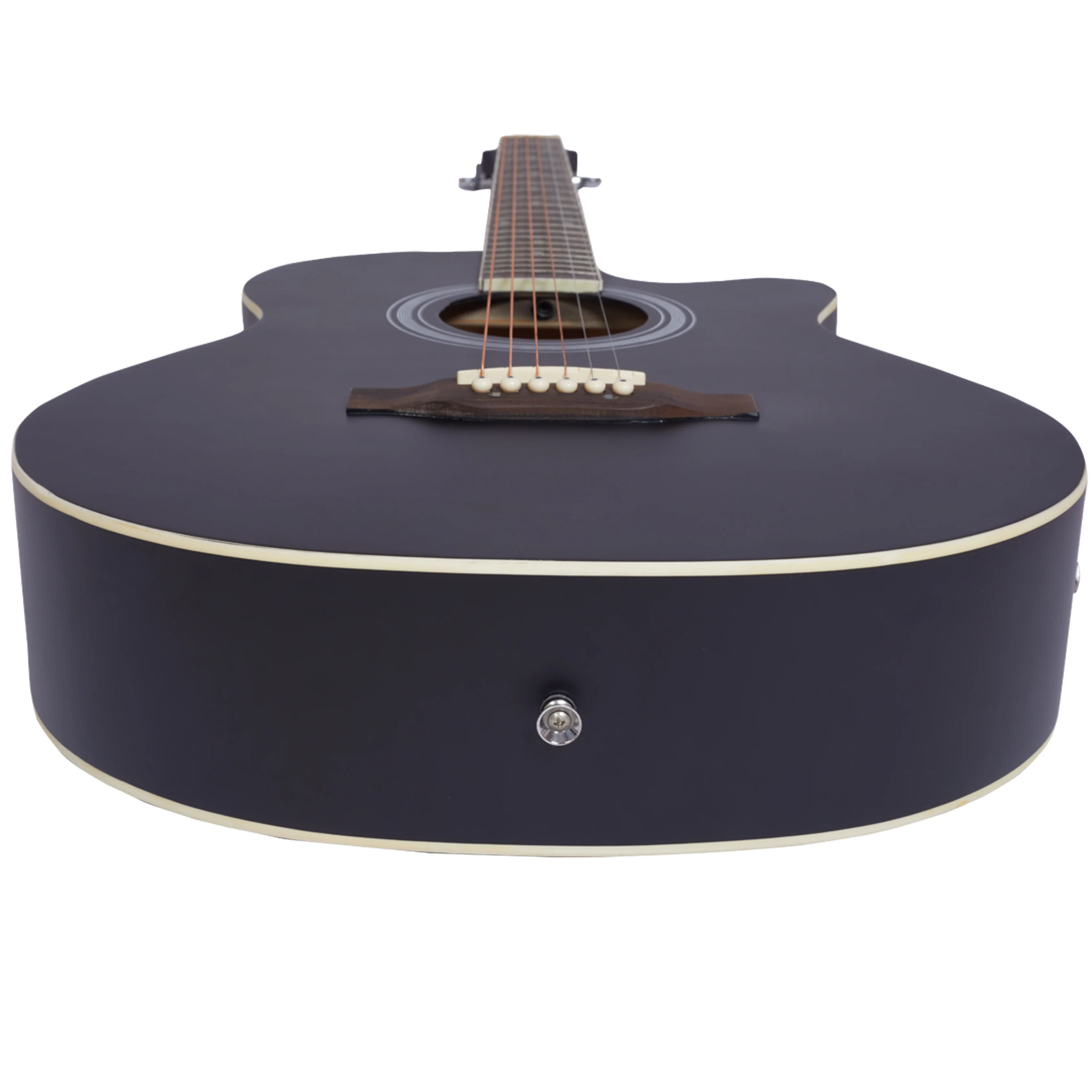 Vault EA20CE 40 Inch Cutaway Electro Acoustic Guitar With Bag, Strings, Straps, Picks, String Winder, Polishing Cloth & Ebook - Image 28