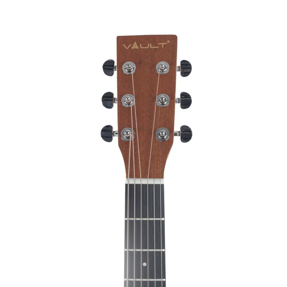 Vault EA40 41 inch Premium Solid Spruce-Top Cutaway Acoustic Guitar - Image 77