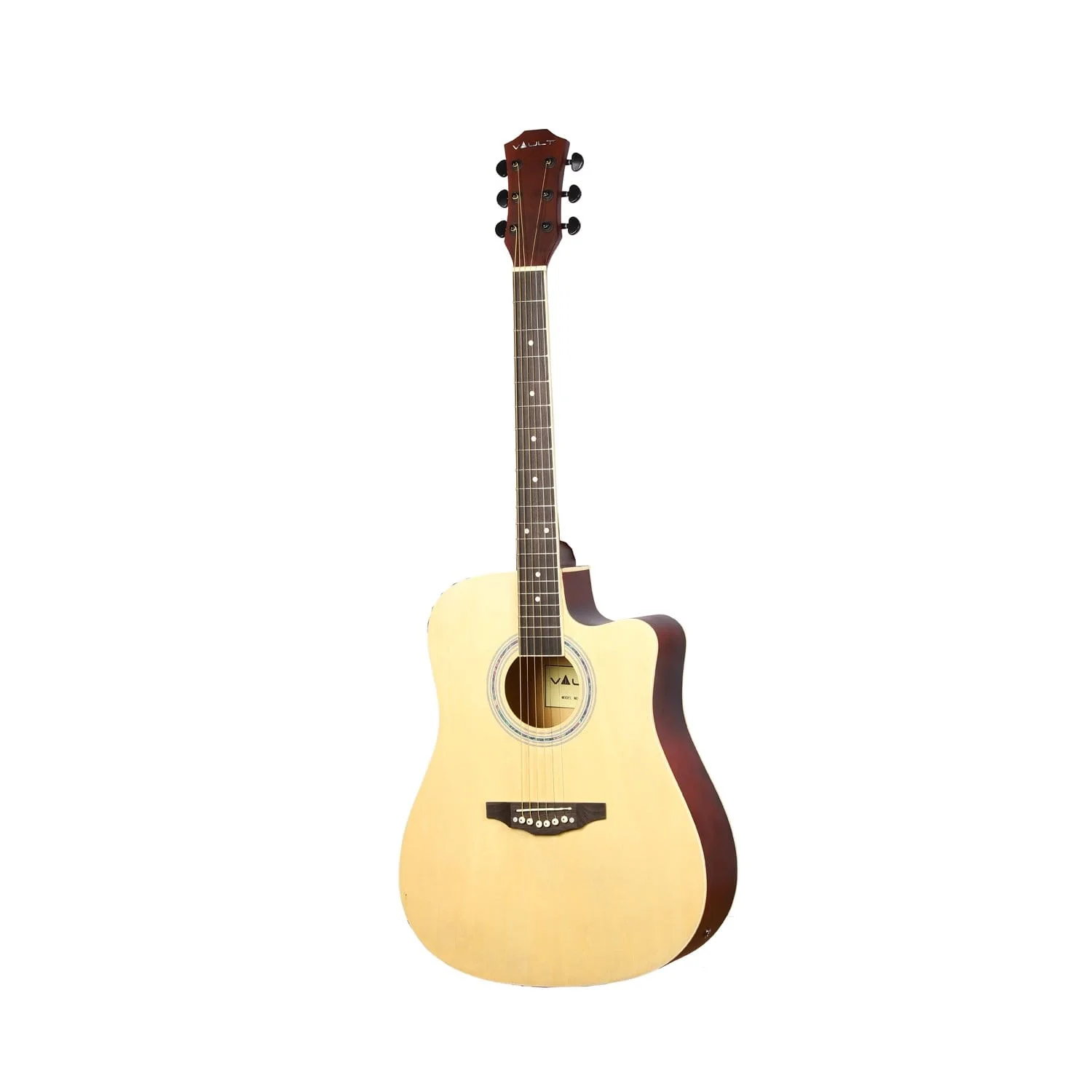 Vault ED-10CE 41 inch Cutaway Electro Acoustic Guitar - Open Box - Image 2