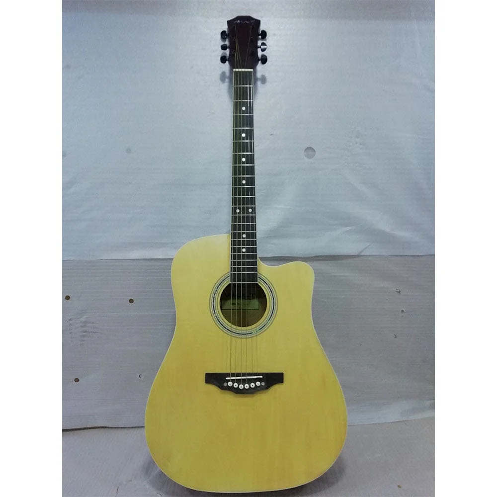 Vault ED-10CE 41 inch Cutaway Electro Acoustic Guitar - Natural - Open Box B Stock - Image 28