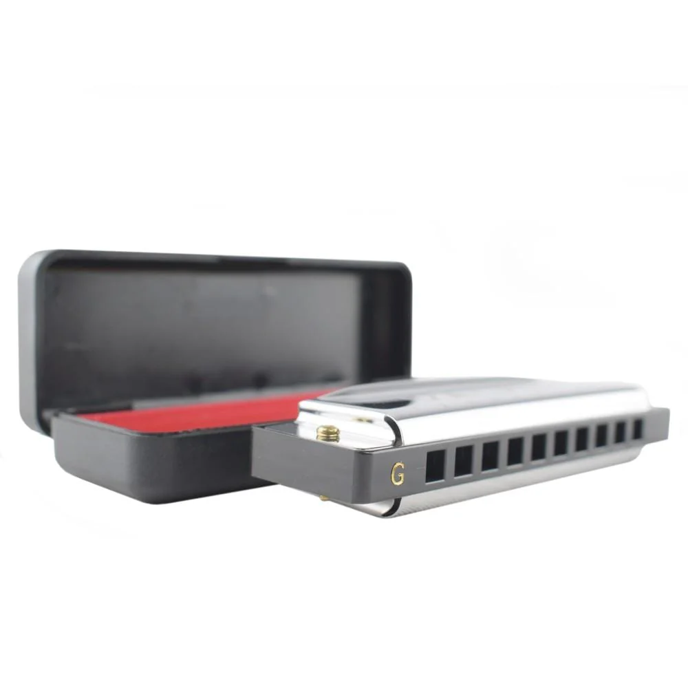 Vault HA1000 Key C 10-Hole Diatonic Harmonica/ Mouth Organ For Beginner & Professional - Image 18