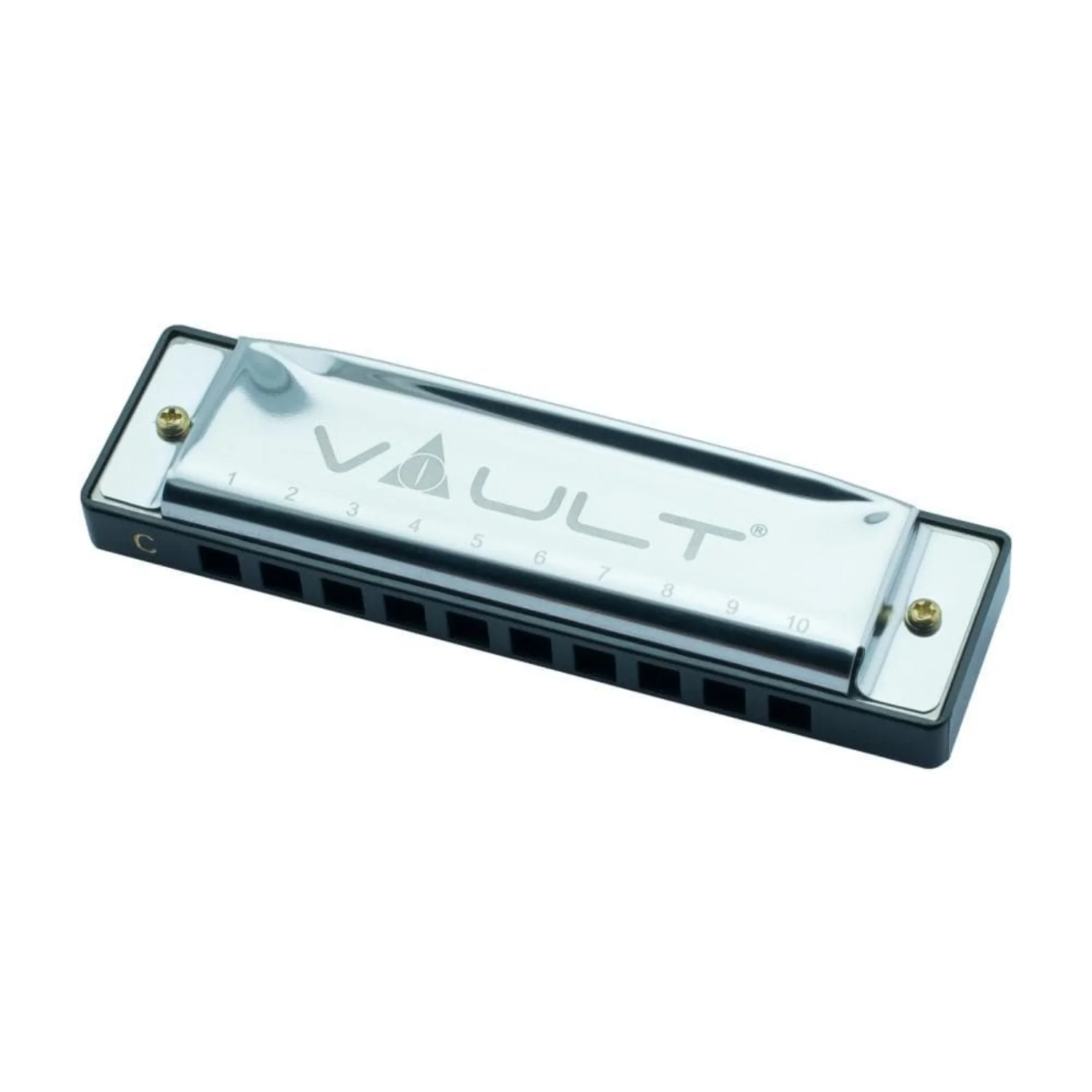 Vault HA1000 Key C 10-Hole Diatonic Harmonica/ Mouth Organ For Beginner & Professional - Image 6