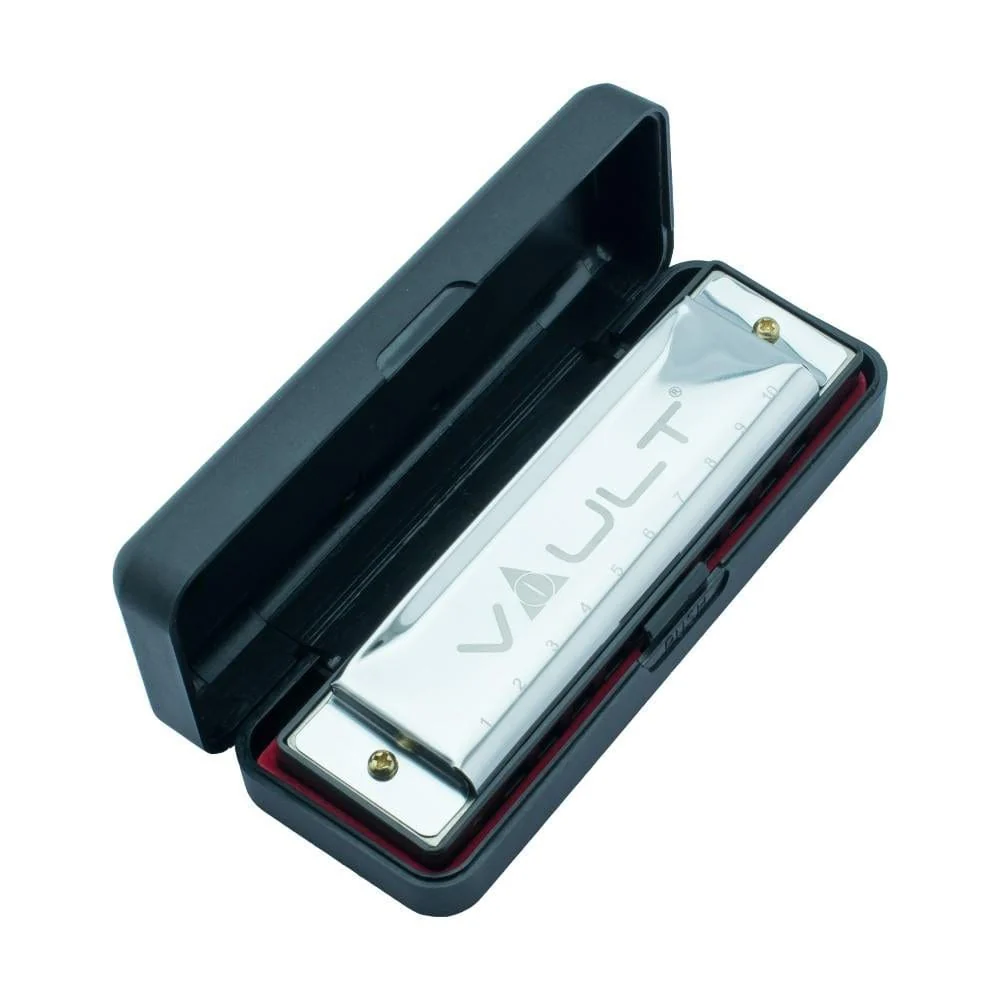 Vault HA1000 10-Hole Beginner Harmonica - Open Box