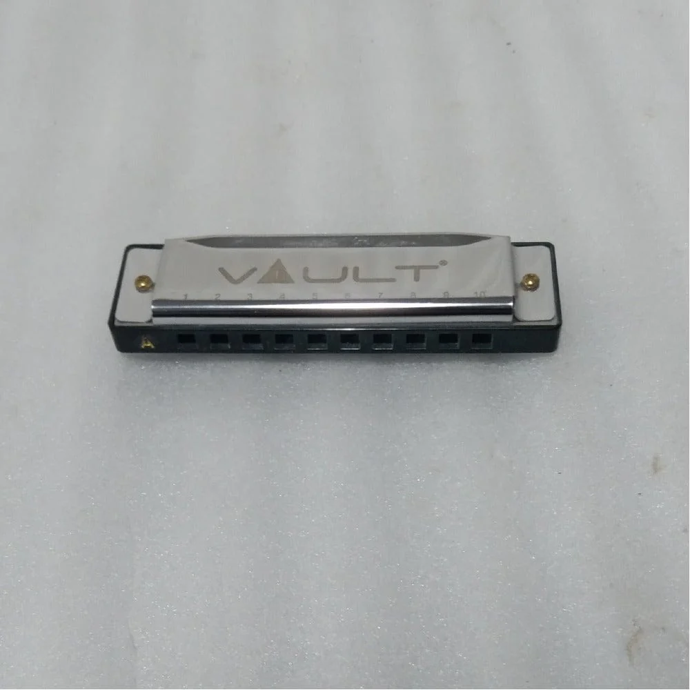 Vault HA1020 24-Hole Beginner Harmonica - Key of C - Open Box B Stock - Image 6