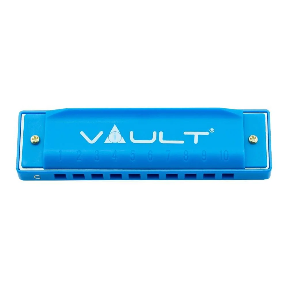 Vault HA500 Key C 10-Hole Diatonic Harmonica/ Mouth Organ - Image 12
