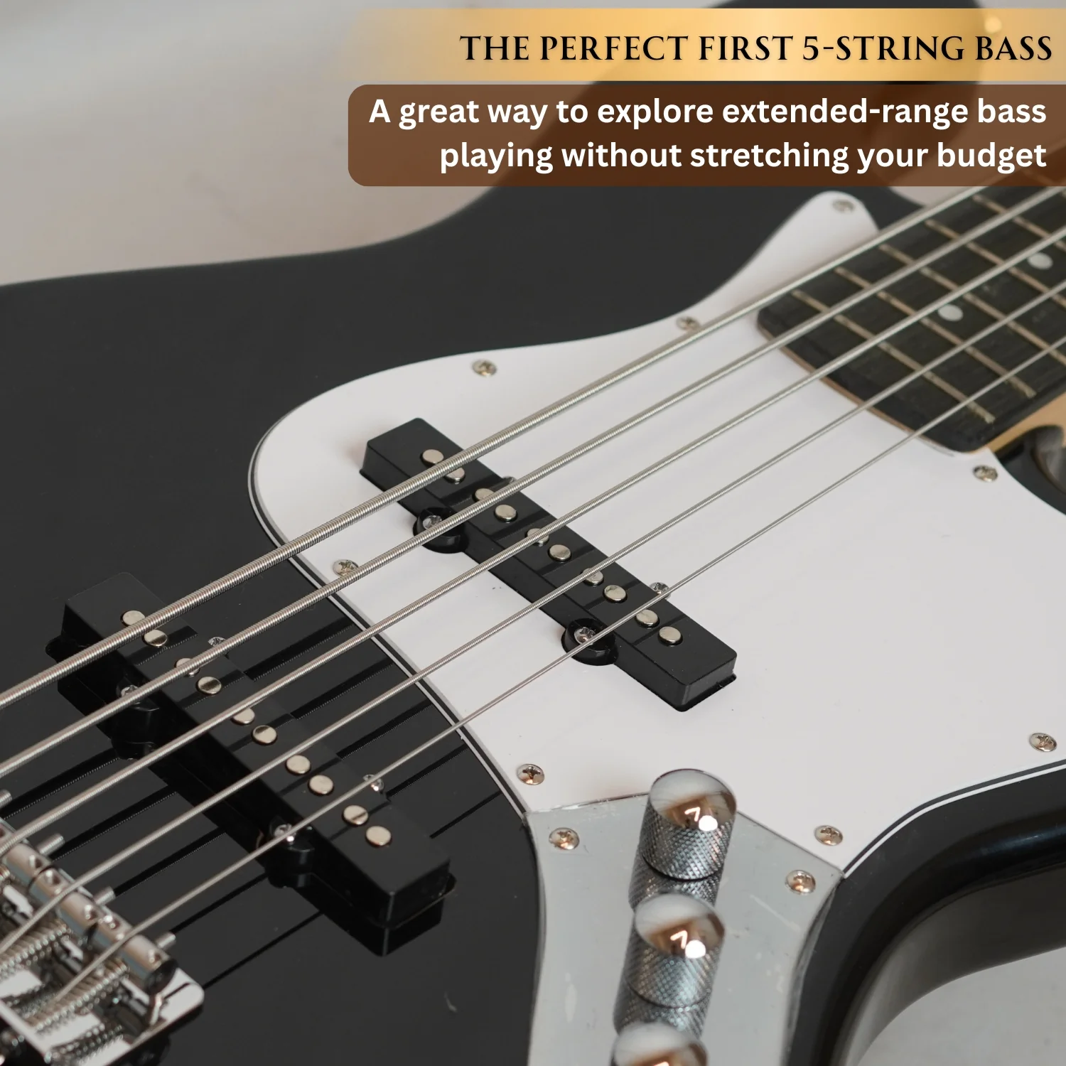 Vault JB5 Jazz Bass 5-String Bass Guitar - Image 3