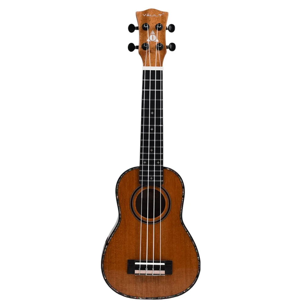 Vault Performer Pro 21" All Solid Mahogany Premium Soprano Ukulele with Gigbag - Image 14