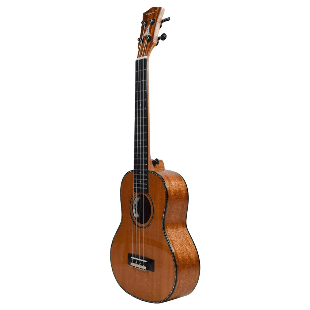 Vault Performer Pro 24" All Solid Mahogany Premium Concert Ukulele - Open Box - Image 6