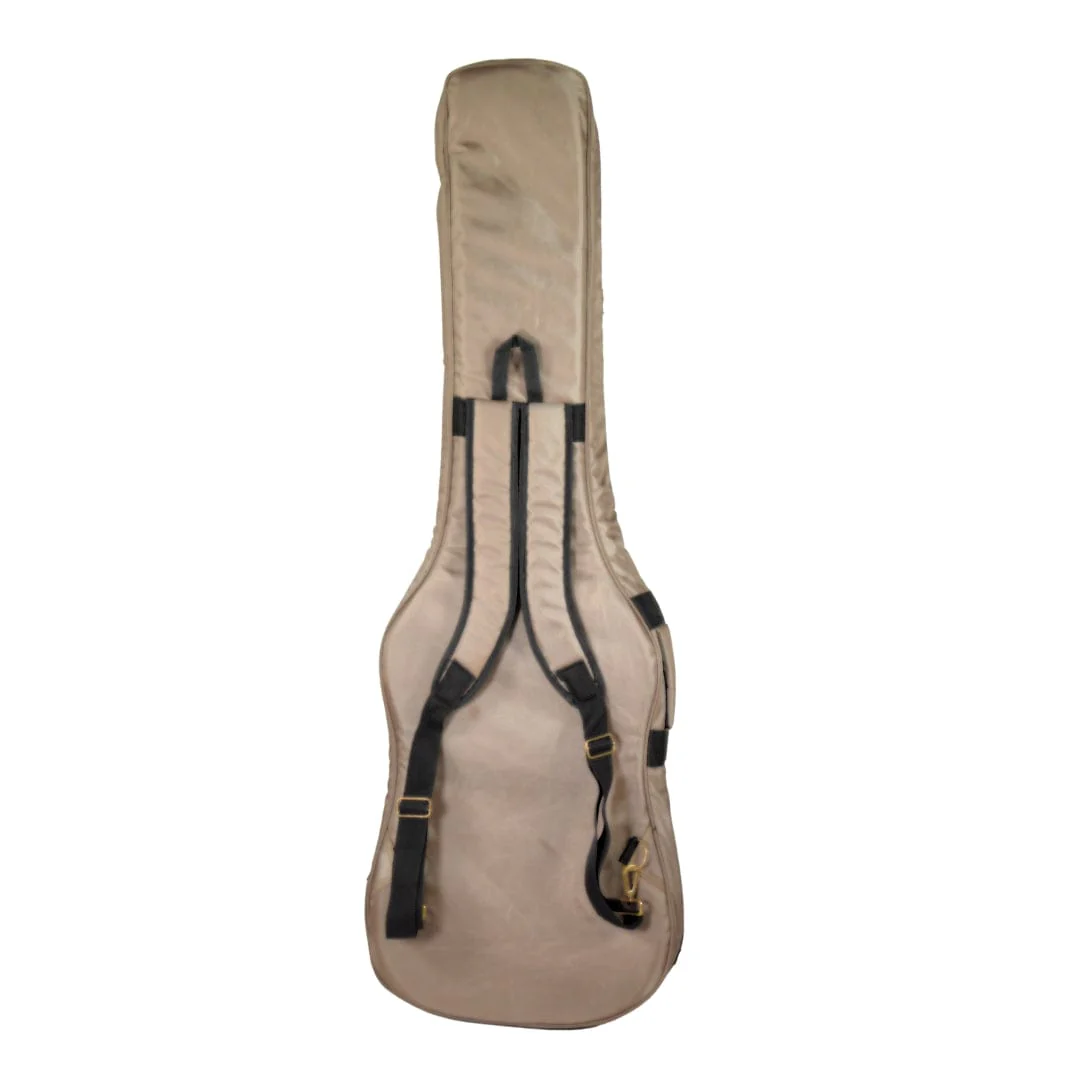 Vault Performer Pro JB5 String Electric Bass Guitar with Gigbag - High Gloss Solid Mahogany - Image 10