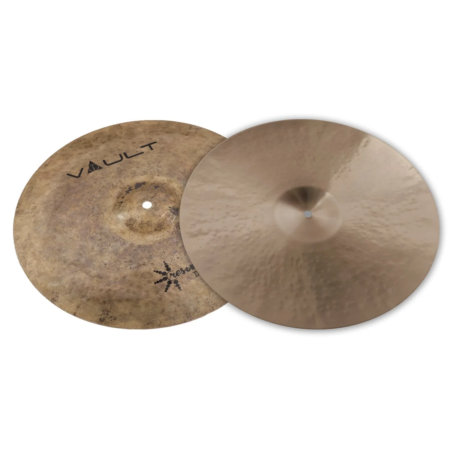 Vault Resonate Dark Series 15-Inch Hi-Hats Cymbals - Pair - Image 6