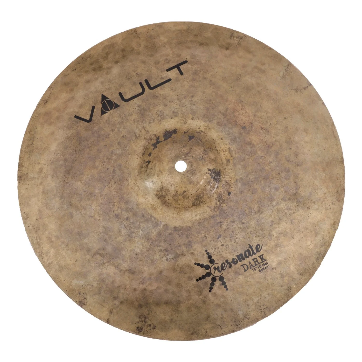 Vault Resonate Dark Series 15-Inch Hi-Hats Cymbals - Pair - Image 7