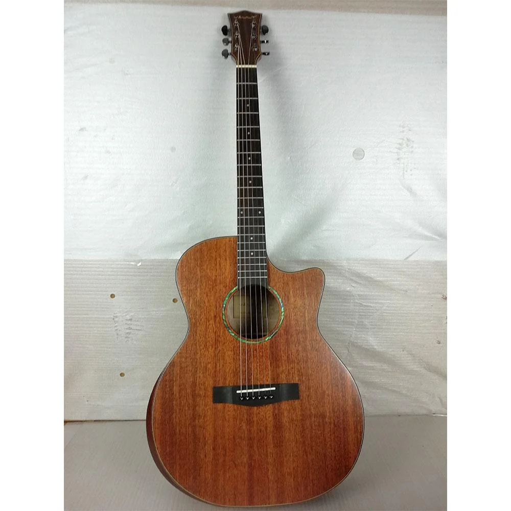 Vault S360T-SK 41-inch Premium Cutaway Acoustic Guitar with Blend 301 Pickup - Open Box B Stock