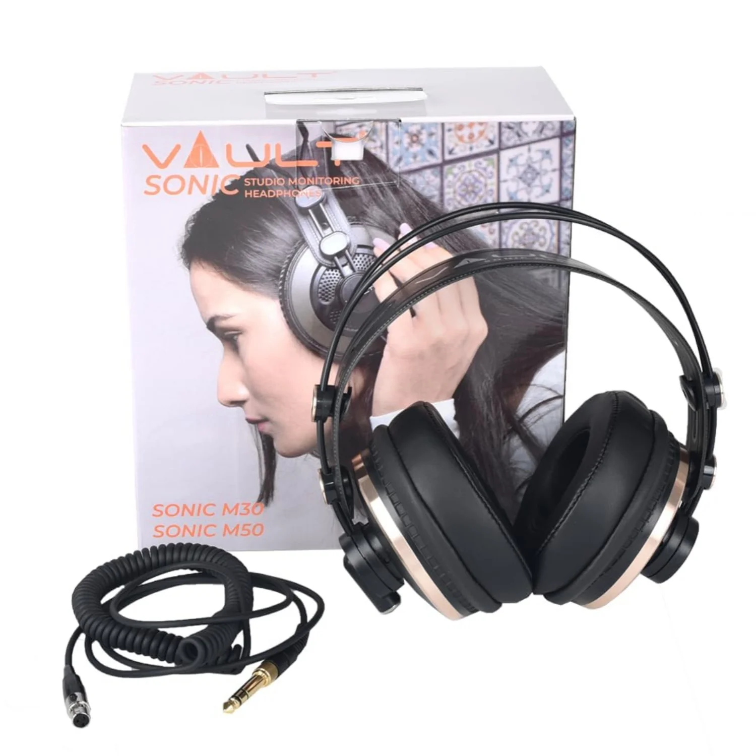Vault Sonic M50 Studio Monitoring Headphones - Image 6