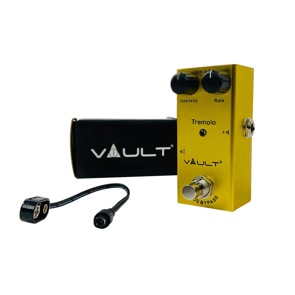 Vault Tremolo Effects Pedal With all Metal Body, Small Footprint & 3 Year Warranty - Image 10