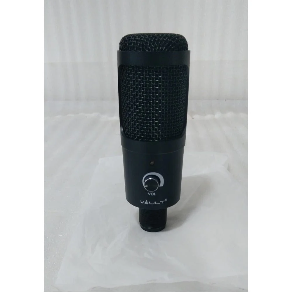 Vault UCM USB Condenser Podcast Microphone Kit - High-Performance Studio Condenser USB Microphone With Tripod Stand, Volume for YouTube, Videos, Singing, Recording, Gaming, Podcasting, Speech, Conference, Meeting, etc. - Open Box B Stock - Image 3
