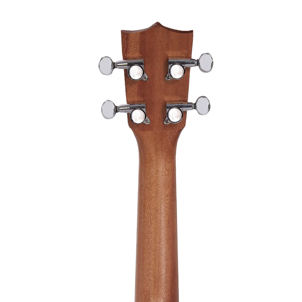 Vault UK-1000SC 21-Inch Solid Spruce Top Premium Semi Cutaway Soprano Ukulele - Open Box - Image 7