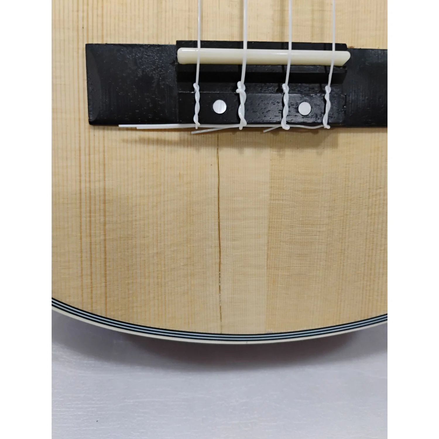 Vault UK-1000TCE 26-Inch Solid Spruce Top Premium Semi Cutaway Electro- Acoustic Tenor Ukulele - Open Box B Stock - Image 3