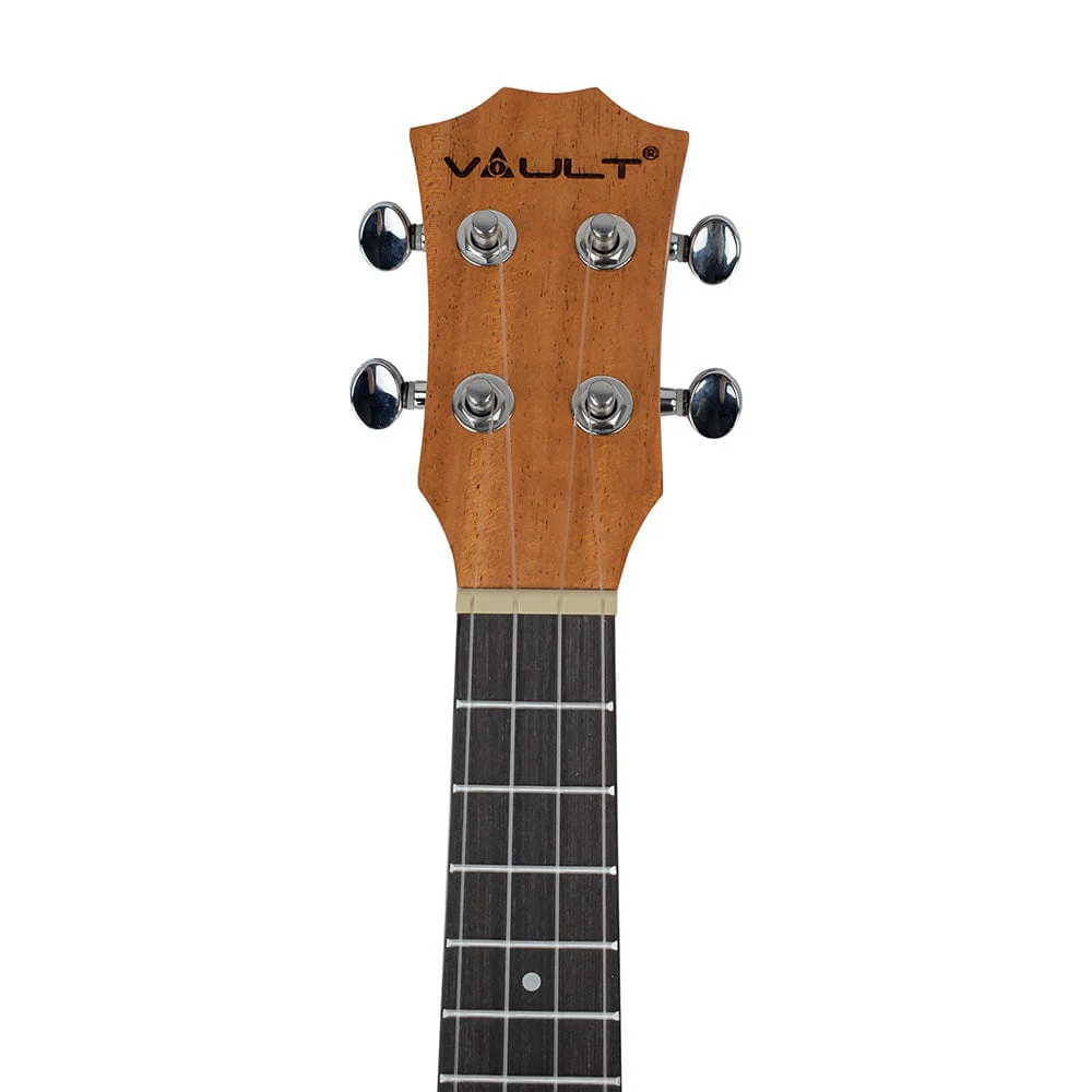 Vault UK-2000SCE 21-Inch Solid Mahogany Top Premium Electro-Acoustic Soprano Ukulele With EQ & Gigbag - Image 8