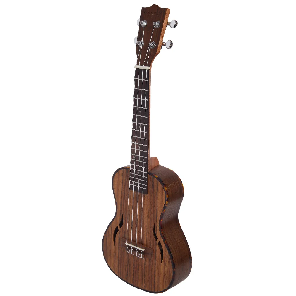 Vault UK-200T 26" Premium Walnut Laminate with Side Soundport Tenor Ukulele - Open Box - Image 4