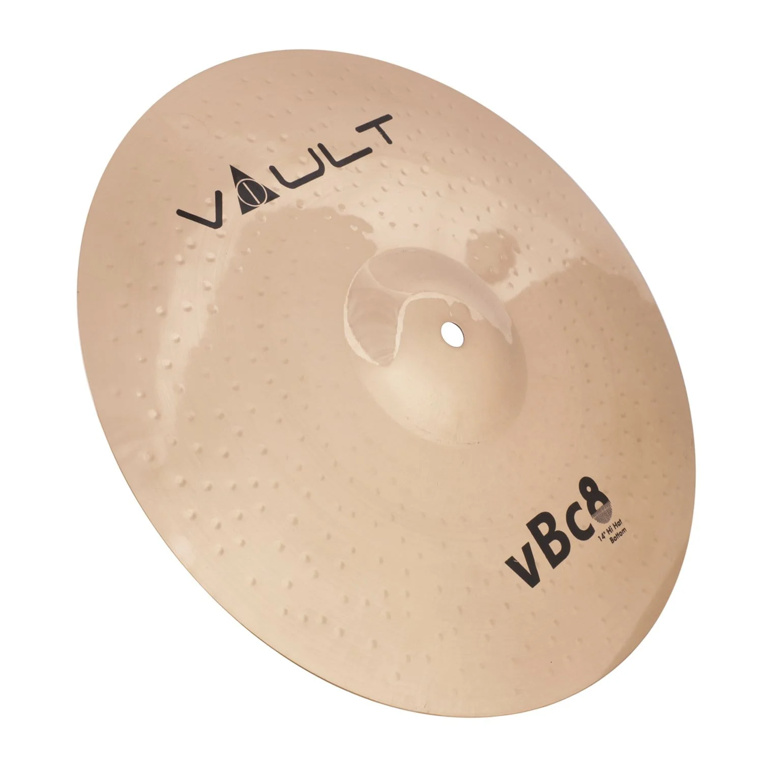 Vault VBC8 Cymbal 14-Inch Hi-Hats Cymbals - Pair - Image 8